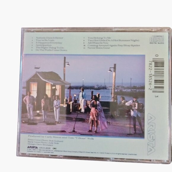 Carly Simon Greatest Hits Live Arista CD - Picture 4 of 5